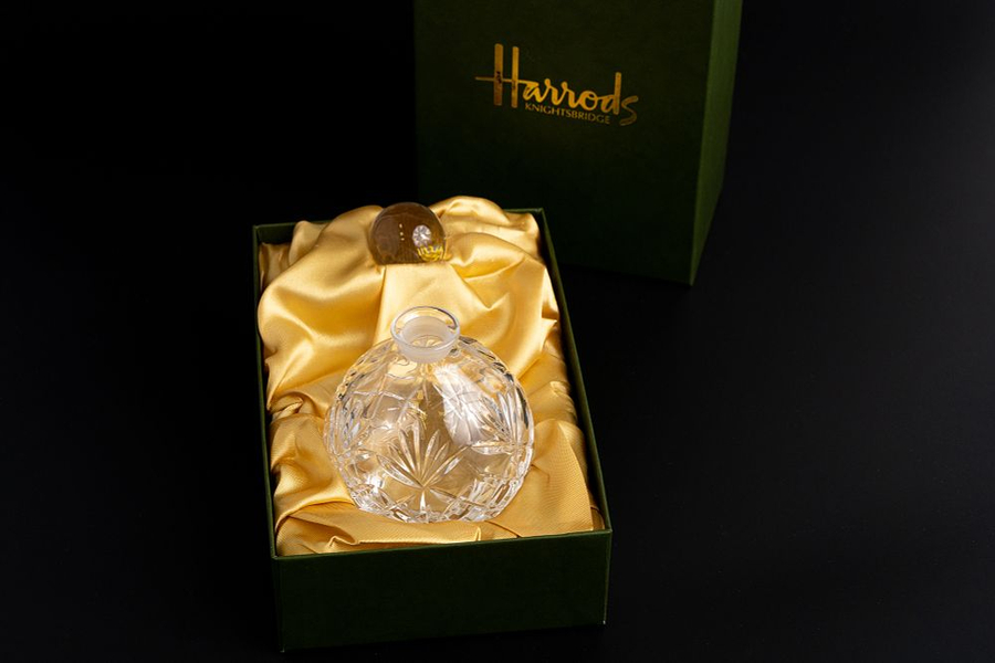 Винтажный хрустальный флакон