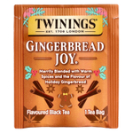 Twinings, ароматизированный черный чай, Gingerbread Joy®, 20 чайных пакетиков, 40 г (1,41 унции)