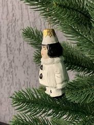 Елочное украшение Пьеро, стекло, Витус (46449)