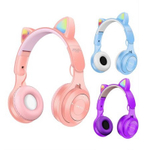 Полноразмерные Bluetooth наушники Cat XY-206 (голубой)