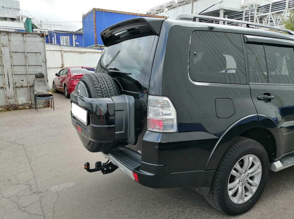 Фаркоп Mitsubishi Pajero IV 2007-2020, условно-съемный,(без электрики) Трейлер.7120
