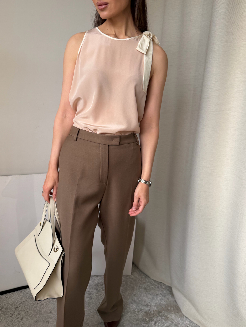 Шелковая блузка Red Valentino, S