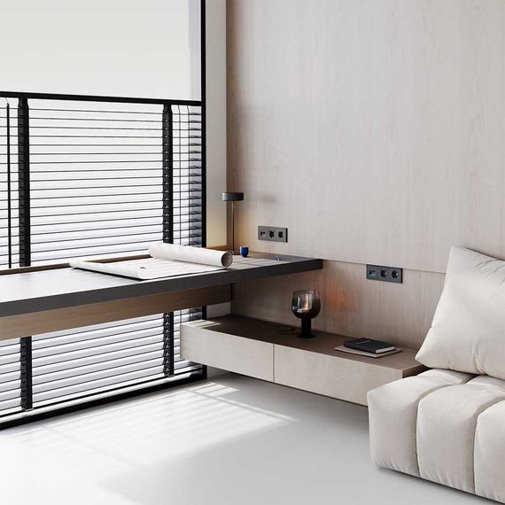 Рамка пластиковая Voltum S70 на 3 поста, (черный матовый) VLS100308