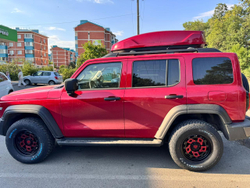 Диск колёсный BEAST OFFROAD 9606CN R17 8,5 ET0 Matte Black W Red Face