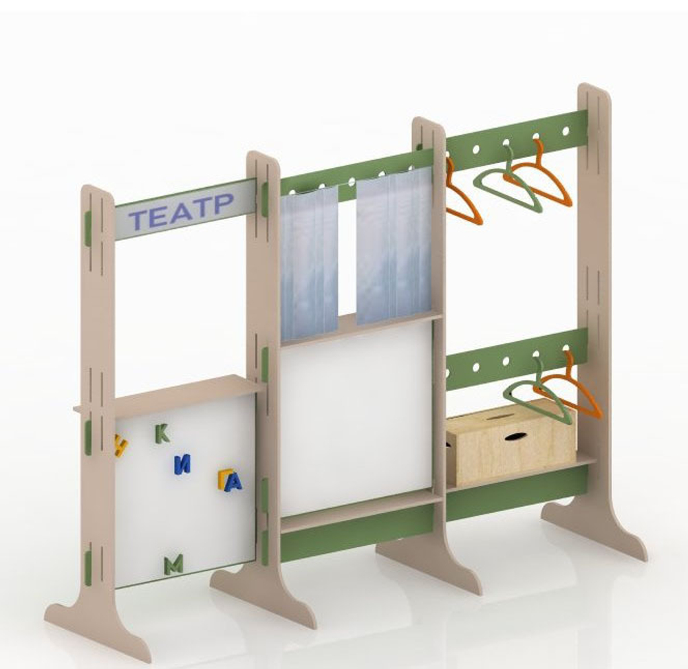 Сюжетно-ролевая ширма Театр серия СКАНДИК