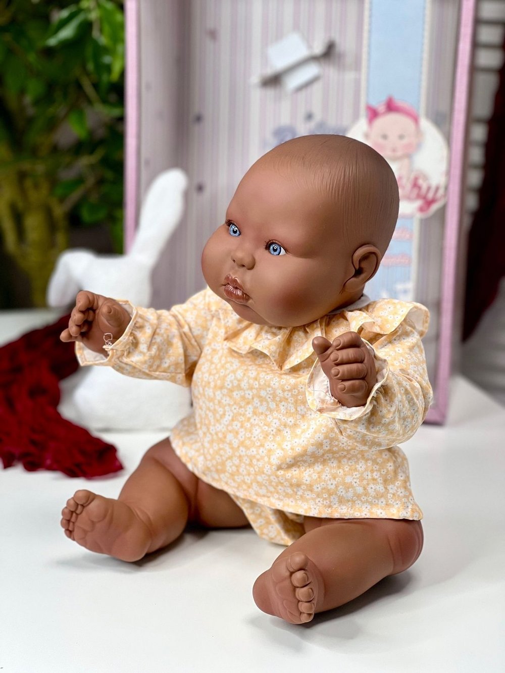 Кукла BERJUAN виниловая 50см Chubby Baby (20007)