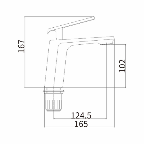 Смеситель для раковины Fashun A1081-7 A1081-7