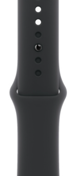 Apple Watch Series 10 46mm Jet Black Aluminum Case with Black Sport Band (S/M)