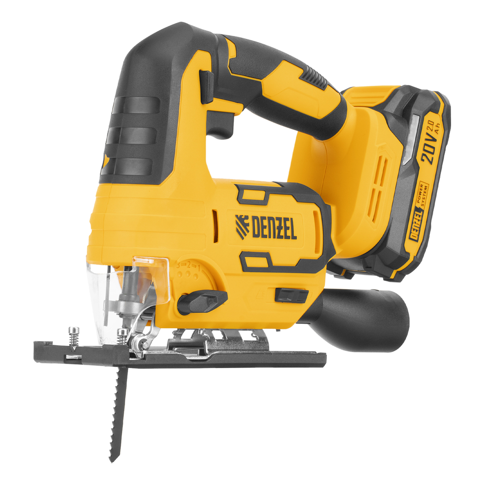 Лобзик аккумуляторный CJH-20-80, Li-Ion, 20 В// Denzel