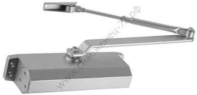 ЗУБР до 100 кг, цвет серебро, дверной доводчик (37910-100)