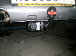 Фаркоп Oris на Renault Sandero 2009-2014 (паспорт и сертификат в комплекте,без электрики) 1422-A