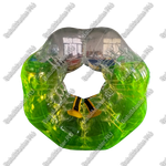 Бампербол «Желто-прозрачный» ПВХ, диаметр 1 м