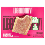 Legendary Foods, протеиновое пирожное, вишнёвый крамбл, 10 шт. по 57 г (2 унции)
