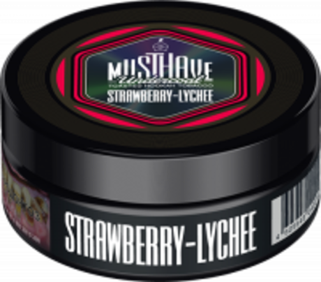 Табак Musthave "Strawberry-Lychee" (земляника-личи) 125гр