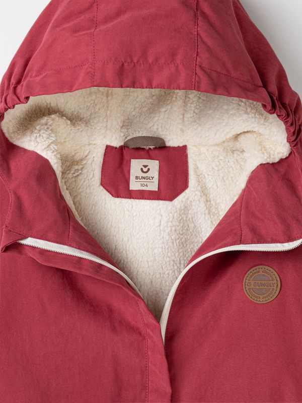 Куртка оверсайз на меху 