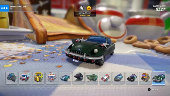 PS4 Micro Machines World Series (Б/У, Английская версия, CUSA-07400/CUSA-07480)