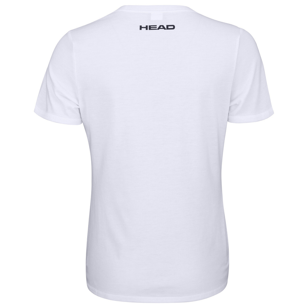 Футболка для девочки теннисная Head Racquet T-Shirt G - white