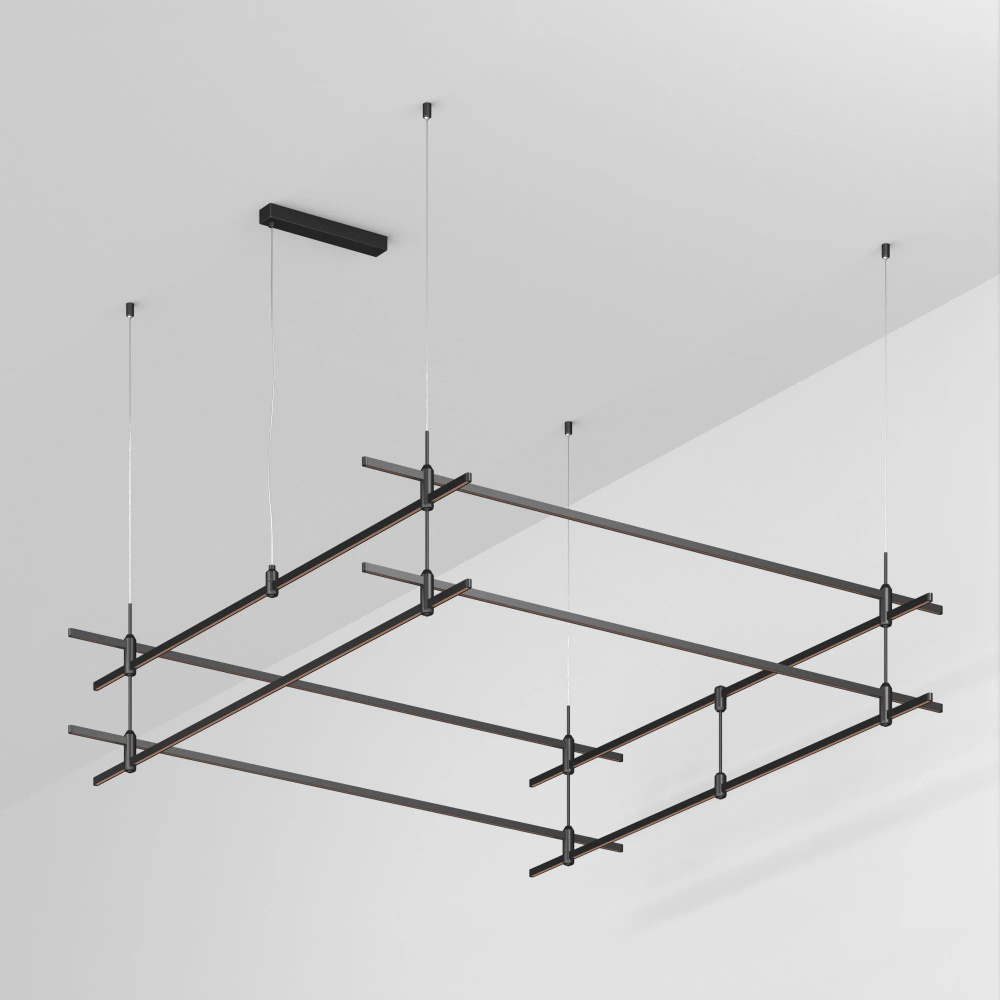 Основание ART-APRIORI-QUADRAT-2-HANG-2000x2000 (BK) (Arlight, IP20 Металл, 3 года) 048549