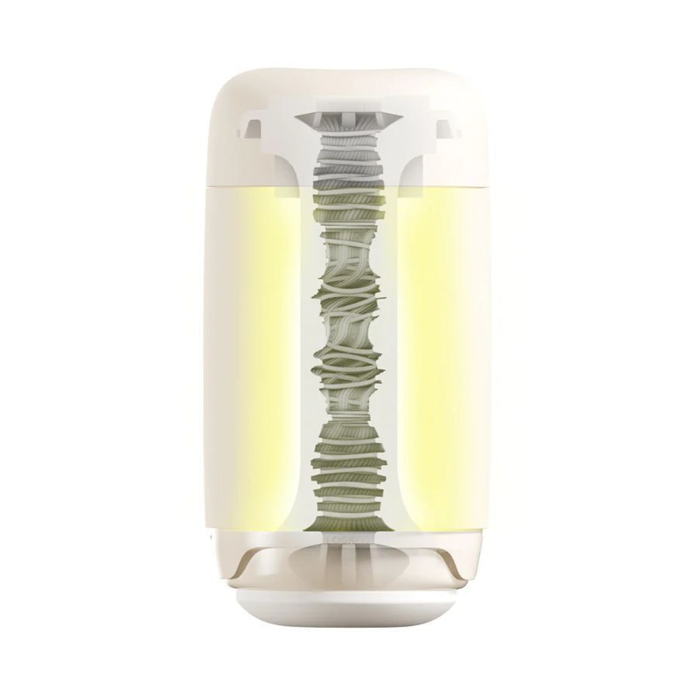 Бежевый мастурбатор Tenga Puffy (Цвет: бежевый)