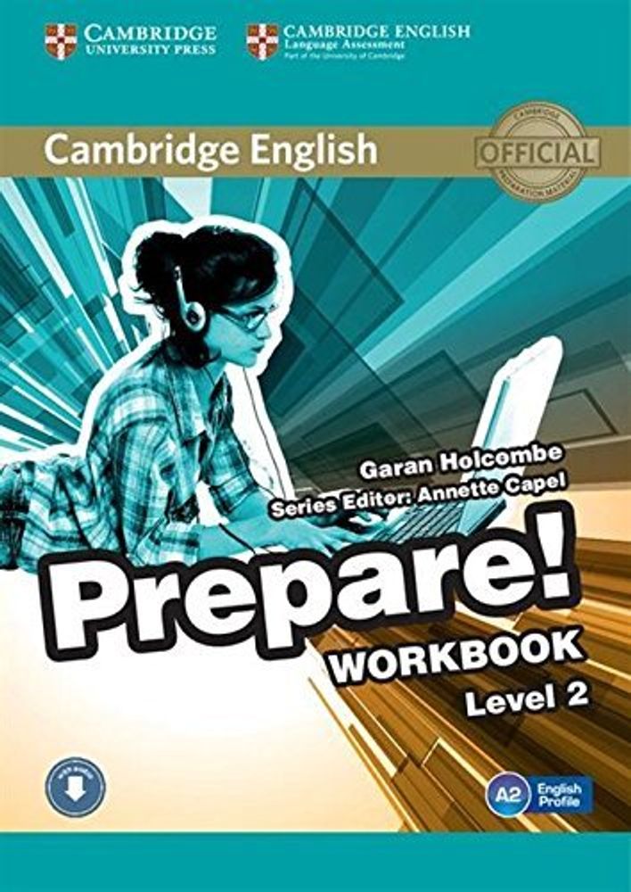 Cambridge English Prepare! Level 2 Workbook with Audio-online