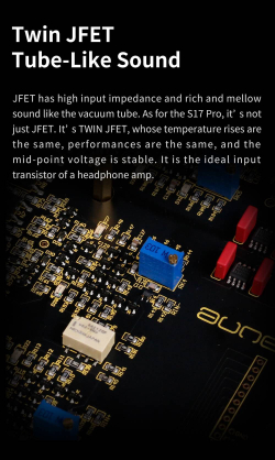 Усилитель для наушников Aune S17 Pro EVO серебристый