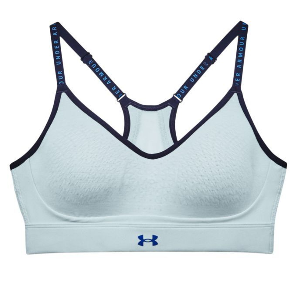ТОП теннисный Under Armour Women's Infinity Low Sports Bra - breaker blue/midnight navy