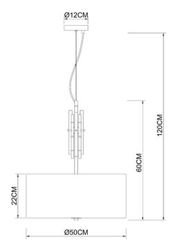 Подвесная люстра Arte Lamp