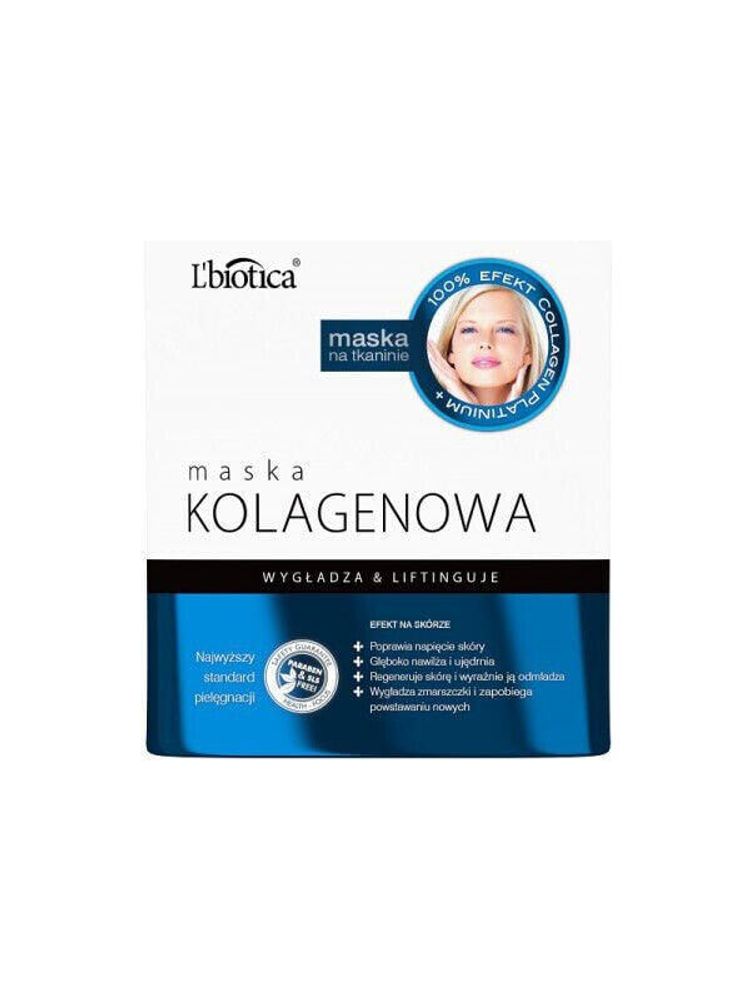 Маски Lbiotica Maska kolagenowa - Źródło młodości 23ml