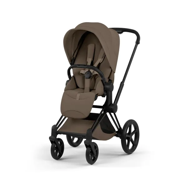 Детская коляска Cybex Priam V Style 2 в 1 Coconut Brown шасси Matt Black