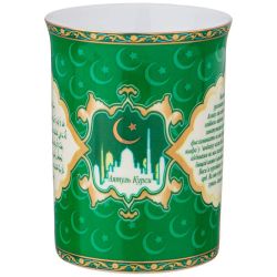 КРУЖКА LEFARD "АЯТУЛЬ-КУРСИ" 300 МЛ ЗЕЛЕНАЯ (КОР=48ШТ.)