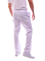 Брюки медицинские мужские Доктор стиль Комфорт с поясом на резинке, василек, 46