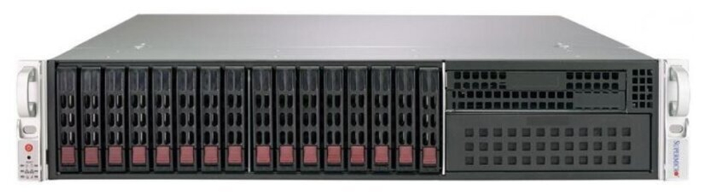 Сервер Supermicro A+ Server 2113S-WTRT без процессора/без ОЗУ/без накопителей/количество отсеков 2.5" hot swap: 16/1 x 1200 Вт/LAN 10 Гбит/c