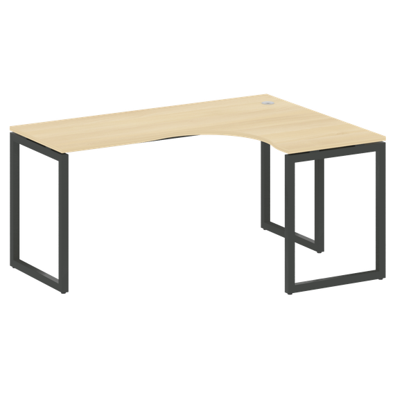 Метал Систем Куатро Стол криволинейный правый на О-образном м/к 40БО.СА-4 (R)