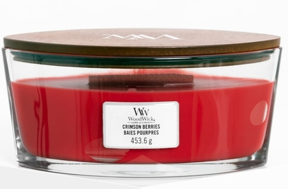 Свеча ароматическая WoodWick Crimson Berries элипс 453 г.