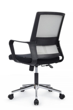 Кресло Riva Минт RCH M1029MBE Серый/Черный