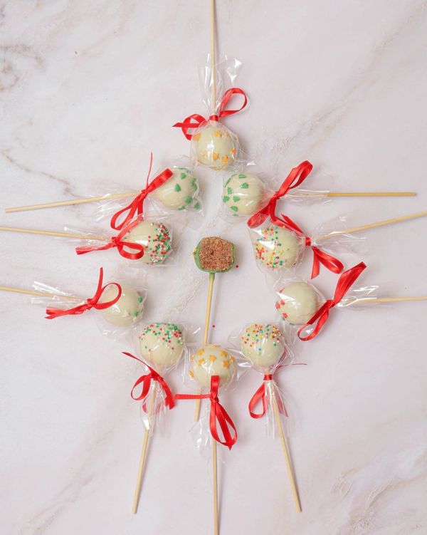 Пирожное Попс белые 10 штук