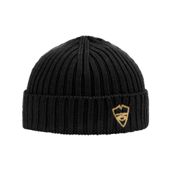 Шапка Питерский Щит "Лого" Черный