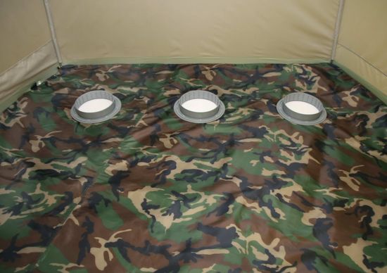 Пол утепленный ЛОТОС 3 ПУ4000 с отверстиями под лунки (04013)