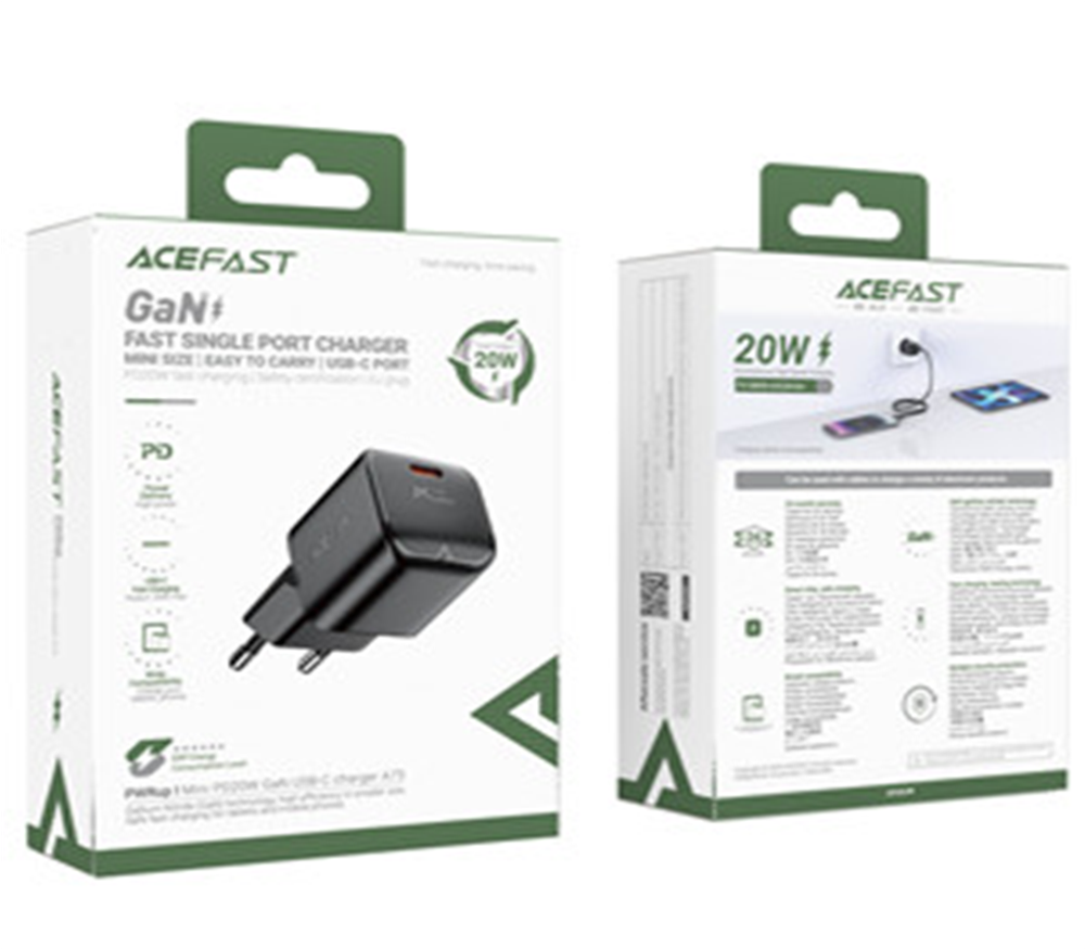 A73 mini PD20W GaN USB-C charger (EU)