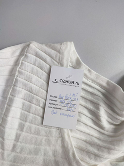 Джемпер с вискозой в полоску 42 размер