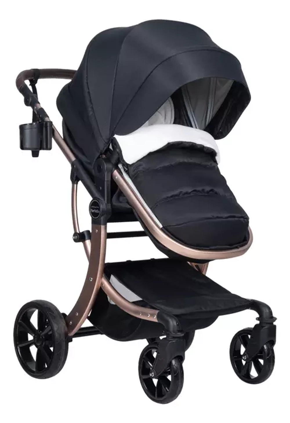 Коляска трансформер Aimile Original New Gold (Чёрное Золото NDG-5)