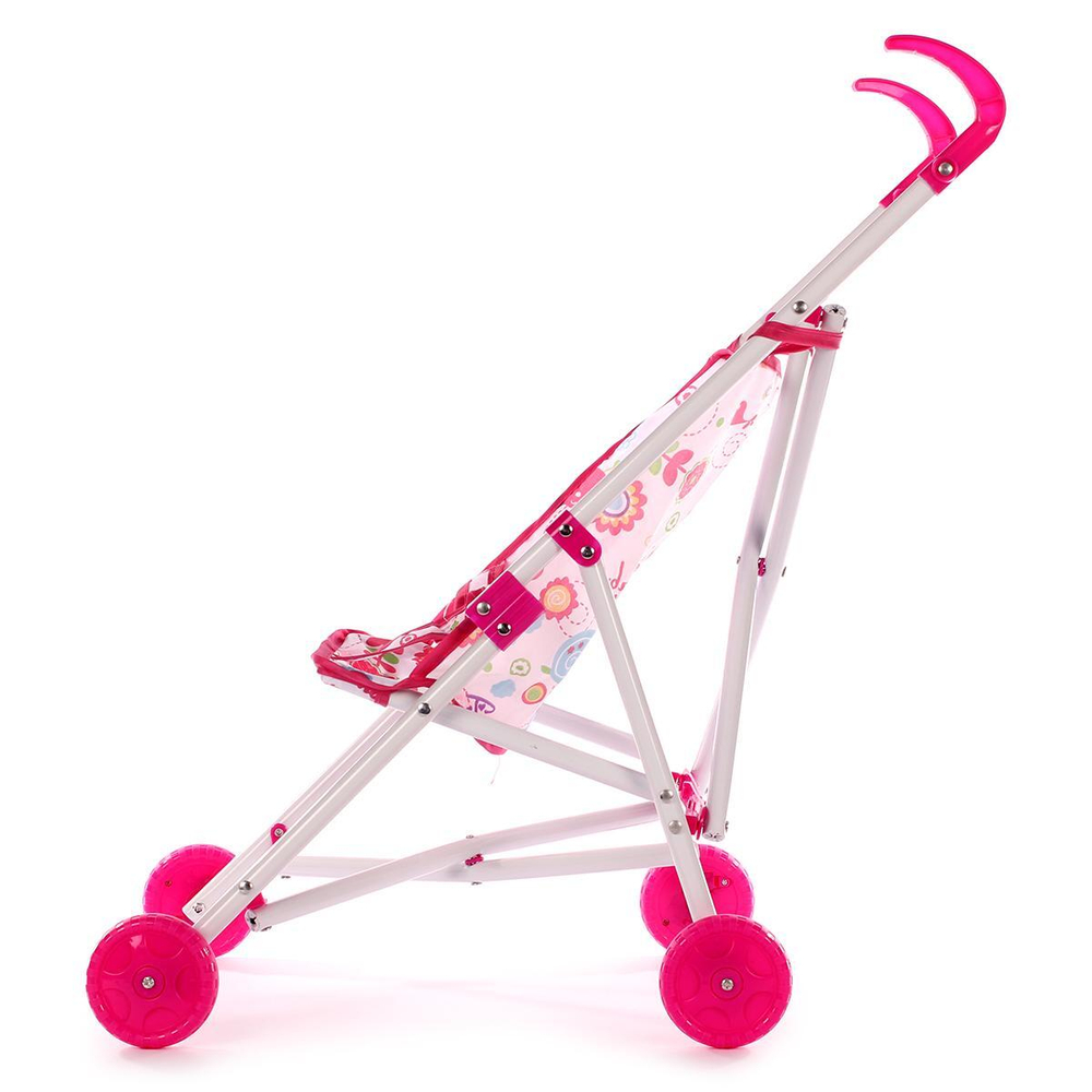 Коляска-трость для куклы металл., пакет CS7517