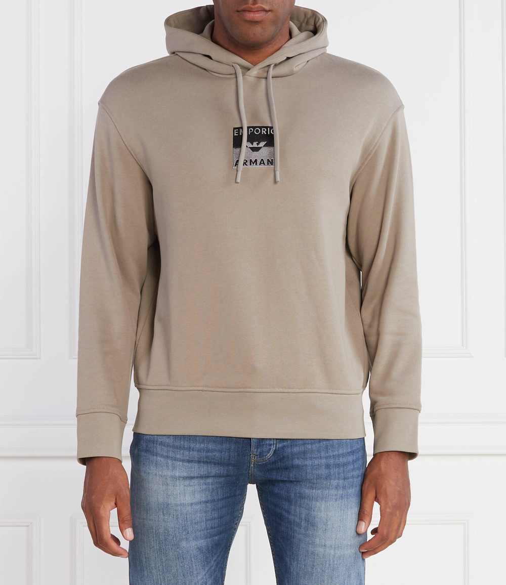 Худи Emporio Armani - бежевый(6R1MCN 1JWPZ)