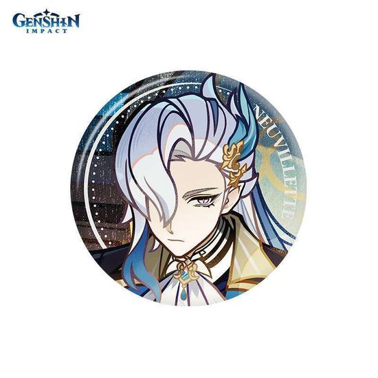 Значок Genshin Impact Нёвиллет Neuvillette 6942421148494