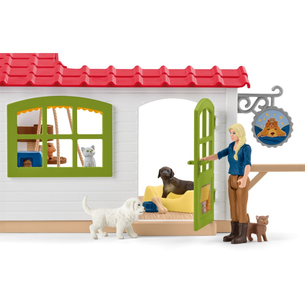 Schleich Farm World - Отель для животных с аксессуарами 42607