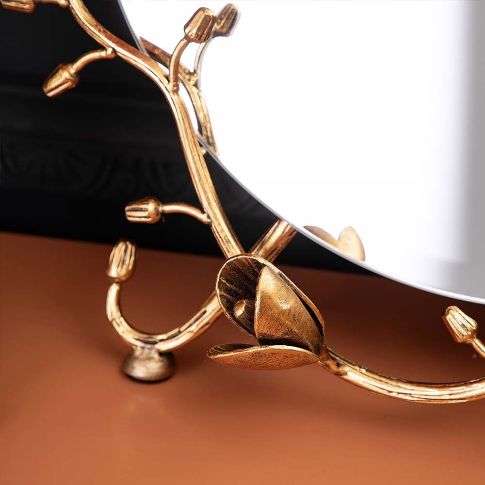 Настольное зеркало Орхидея Найт Амбер