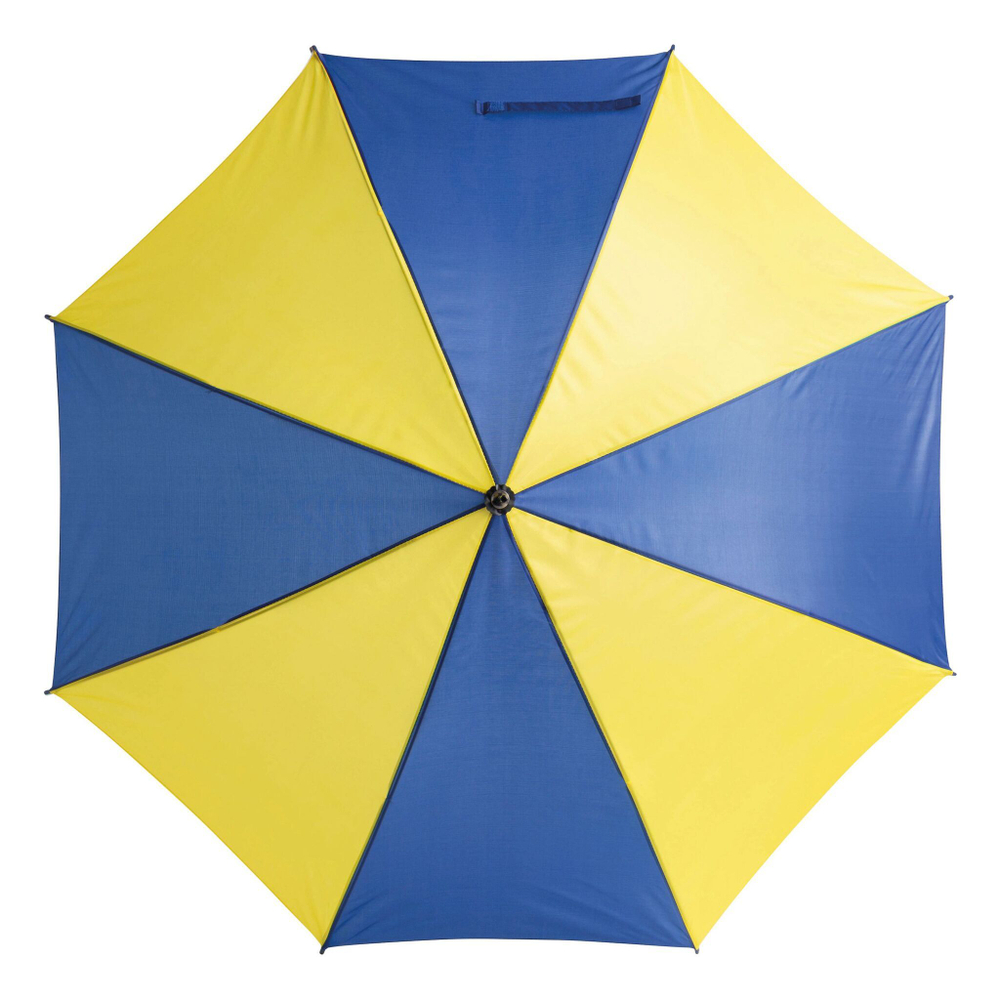 Зонтик- трость DISCO & DANCE Белый/Зелёный