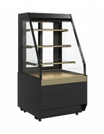 Кондитерская витрина Carboma KC70 VM 0,6-2 STANDARD открытая СКОШЕННАЯ БОКОВИНА (версия 2.0) (9005-0109) (Cube 2)
