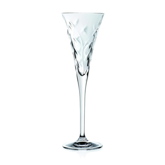 Бокал-флюте для шампанского 120 мл хр. стекло Style Laurus RCR [6]