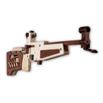 Винтовка BIATHLON от TARG - деревянный конструктор, сборная модель оружия, 3d пазл